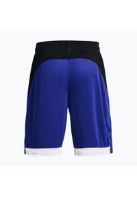 Spodenki koszykarskie męskie Under Armour Baseline 10". Kolor: niebieski. Sport: koszykówka