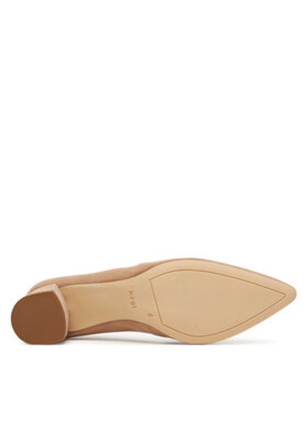 HÖGL Półbuty Boulevard 45 0-174502 Beżowy. Kolor: beżowy. Materiał: skóra, zamsz