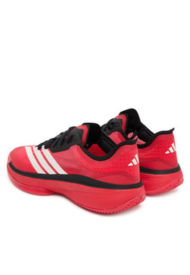 Adidas - adidas Buty do koszykówki adizero Select 2.0 Low Trainers JR8273 Czerwony. Kolor: czerwony. Materiał: materiał. Sport: koszykówka