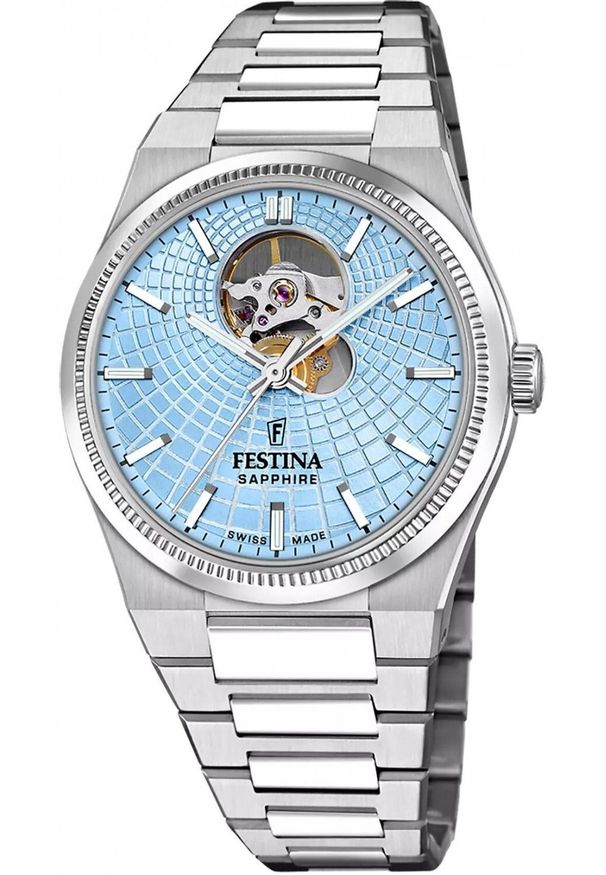 Zegarek męski Festina F20053-5 srebrny. Kolor: srebrny