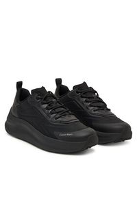 Calvin Klein Sneakersy Chunky Runner Laceup HM0HM02224 Czarny. Kolor: czarny. Materiał: materiał #2