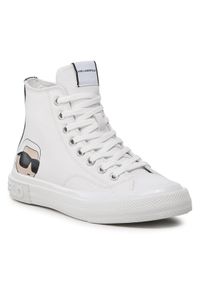 Karl Lagerfeld - KARL LAGERFELD Trampki KL60355N Biały. Kolor: biały. Materiał: skóra #1