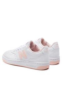 New Balance Sneakersy BBW80WPK Biały. Kolor: biały. Materiał: skóra #5