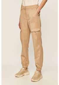 Vero Moda - Spodnie. Materiał: tkanina, poliester. Wzór: gładki #1