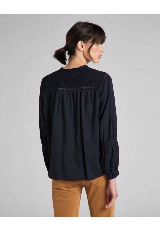 Lee - LEE FLOATY BLOUSE DAMSKA BLUZKA SKY CAPTAIN L49TGOHY 112111124