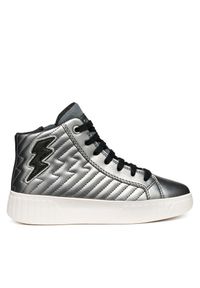 Sneakersy Geox. Kolor: srebrny