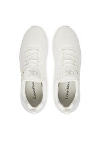 Calvin Klein Sneakersy Eva Runner Sock Mix YM0YM01386 Biały. Kolor: biały. Materiał: mesh, materiał #3