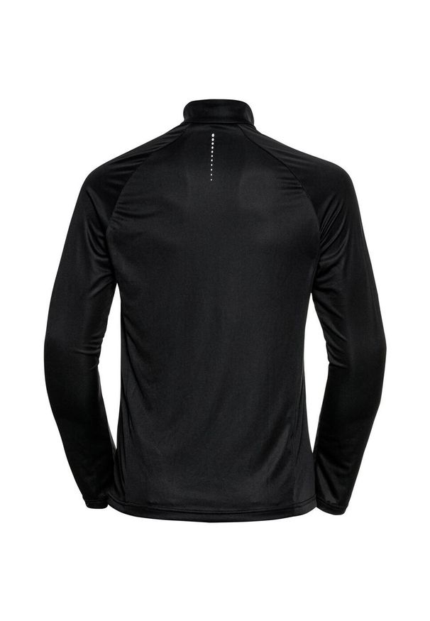 Bluza tech. męska Odlo Mid layer ESSENTIAL 1/2 ZIP. Kolor: czarny, szary, wielokolorowy. Sezon: zima. Sport: narciarstwo