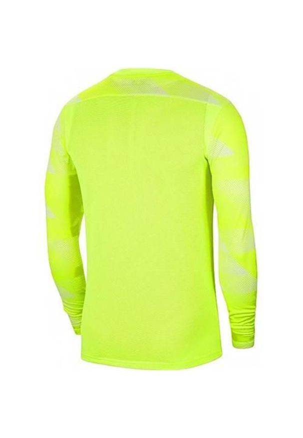 Koszulka piłkarska chłopięca Nike JR Dry Park IV. Kolor: żółty, wielokolorowy, zielony. Długość rękawa: długi rękaw. Długość: długie. Sport: piłka nożna
