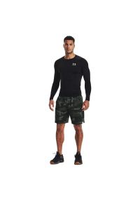 Koszulka męska treningowa Under Armour HeatGear Armour LongSleeve (1361524-001). Kolor: czarny. Materiał: elastan, tkanina, poliester, materiał. Długość rękawa: długi rękaw. Długość: długie. Sport: fitness #4