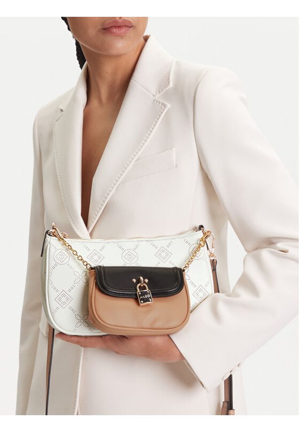 Aldo Torebka Hamida 13933895 Beżowy. Kolor: beżowy. Materiał: skórzane