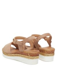 Clara Barson Espadryle WS2189-15 Beżowy. Kolor: beżowy. Materiał: materiał #2