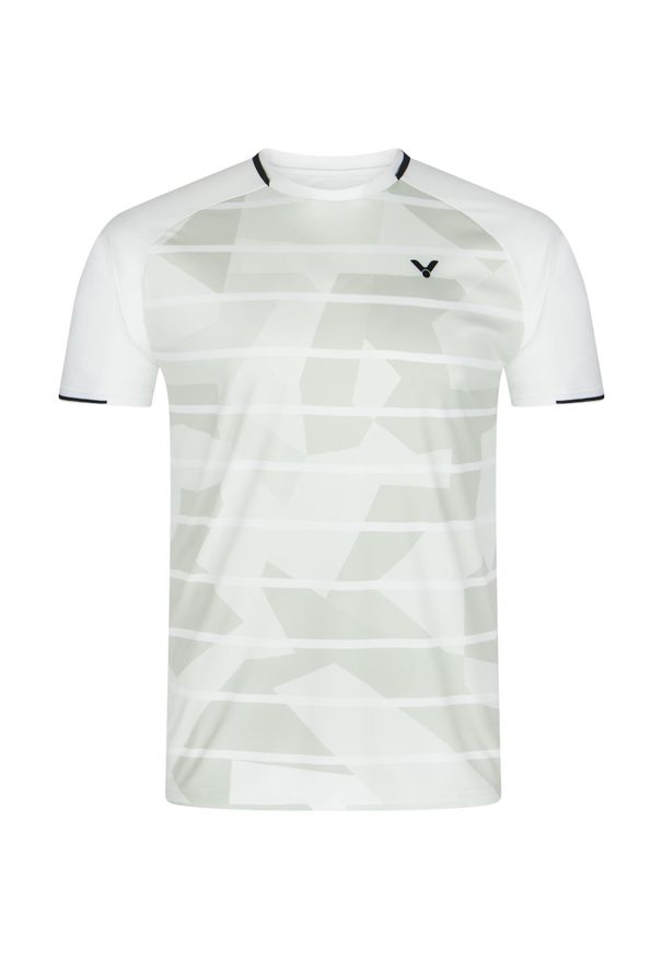 Koszulka do tenisa dla dorosłych Victor T-33104 A. Kolor: zielony, biały, wielokolorowy. Sport: tenis