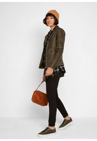 bonprix - Jegginsy termiczne, mid waist. Okazja: do pracy. Kolor: czarny #3