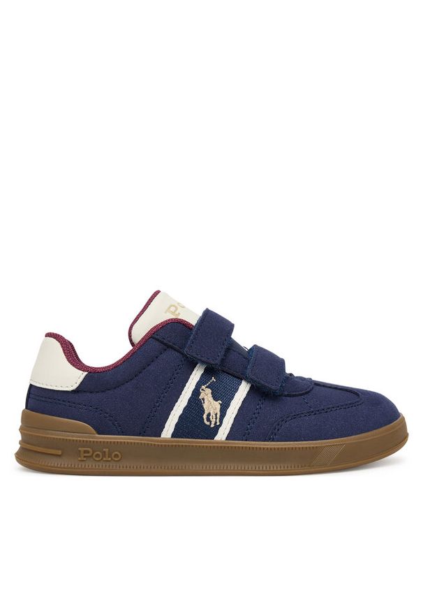 Sneakersy Polo Ralph Lauren. Kolor: niebieski