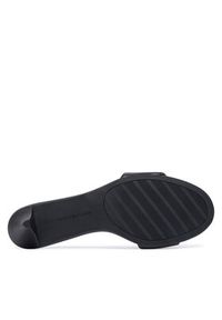 TOMMY HILFIGER - Tommy Hilfiger Klapki Th Mid Mule FW0FW09508 Czarny. Kolor: czarny. Materiał: skóra #2