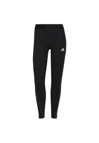 Adidas - Legginsy adidas Designed To Move 7/8 Tight W GS1346. Kolor: czarny. Sport: joga i pilates