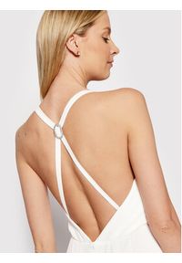 Morgan Sukienka wieczorowa 221-RANIA Biały Regular Fit. Kolor: biały. Materiał: syntetyk. Styl: wizytowy #3