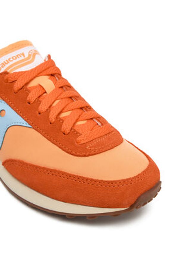 Saucony Sneakersy Trainer 80 S70884 7 Pomarańczowy. Kolor: pomarańczowy. Materiał: materiał
