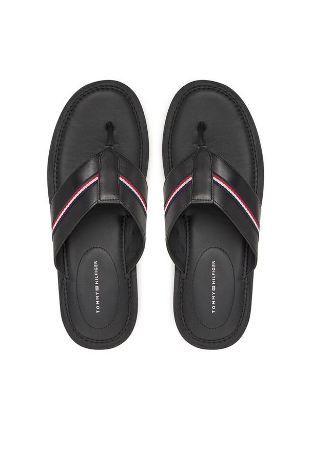TOMMY HILFIGER - Japonki Tommy Hilfiger. Kolor: czarny