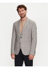 JOOP! Marynarka 17 JB-47Hoverest 30042862 Szary Slim Fit. Kolor: szary. Materiał: bawełna, syntetyk #1