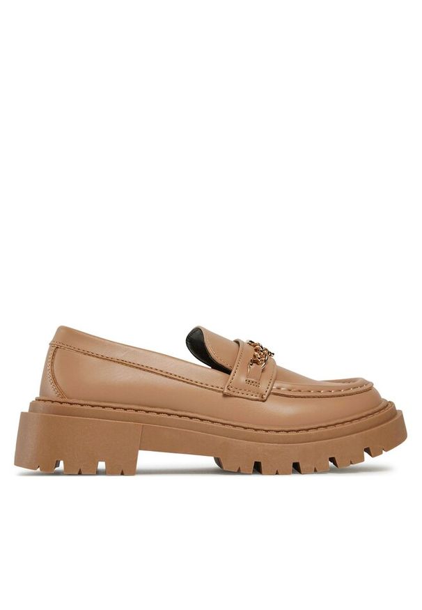 TOMMY HILFIGER - Półbuty Tommy Hilfiger. Kolor: brązowy
