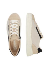 Rieker Sneakersy N9900-60 Beżowy. Kolor: beżowy. Materiał: materiał #7