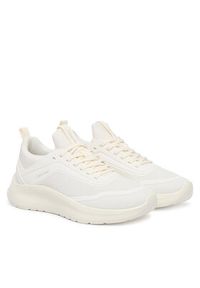 Calvin Klein Sneakersy Light Runner Sock Mesh Lycra HW0HW03023 Kremowy. Kolor: kremowy. Materiał: materiał #6