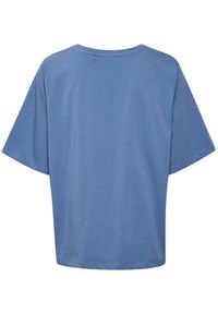Karen by Simonsen T-Shirt Georgia 10104192 Niebieski Casual Fit. Okazja: na co dzień. Kolor: niebieski. Materiał: bawełna. Styl: casual #2