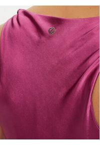 Please Sukienka koktajlowa A12NXO6000 Różowy Slim Fit. Kolor: różowy. Materiał: syntetyk. Styl: wizytowy #4