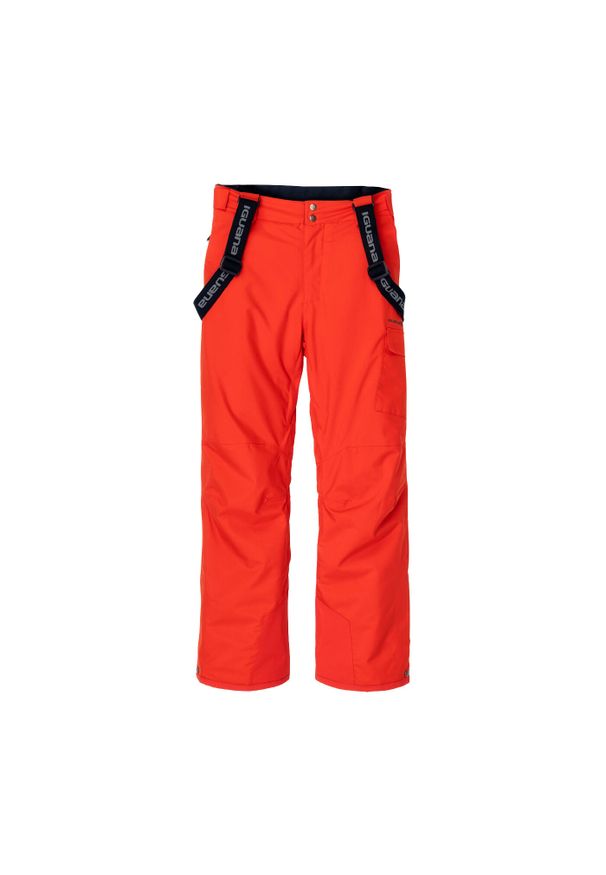 Spodnie narciarskie Iguana Nala II. Kolor: czerwony. Sezon: zima. Sport: narciarstwo