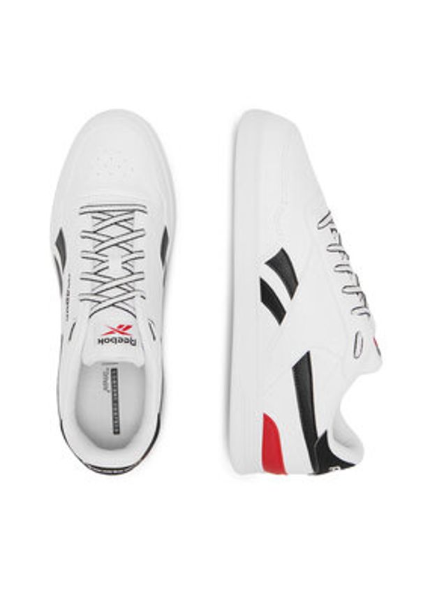 Reebok Sneakersy Court Advance 100033755 Biały. Kolor: biały. Materiał: skóra