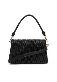 Love Moschino - LOVE MOSCHINO Torebka JC4013PP1NLH0000 Czarny. Kolor: czarny. Materiał: skórzane