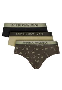 Emporio Armani Underwear Komplet slipów EM000369 AF20669 M7115 Kolorowy. Materiał: bawełna. Wzór: kolorowy #1