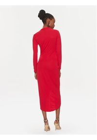 Rinascimento Sukienka koktajlowa CFC0019322002 Czerwony Regular Fit. Kolor: czerwony. Materiał: syntetyk. Styl: wizytowy #3