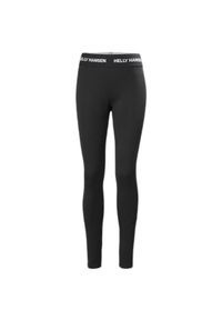 Legginsy damskie Helly Hansen Lifa Merino Midweight. Kolor: czarny. Sport: turystyka piesza #1