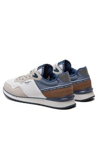 Pepe Jeans Sneakersy London Seal M PMS40001 Biały. Kolor: biały. Materiał: materiał