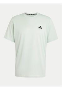 Adidas - adidas Koszulka techniczna Train Essentials IW3355 Zielony Regular Fit. Kolor: zielony. Materiał: syntetyk