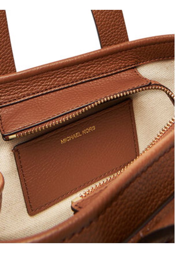 MICHAEL Michael Kors Torebka Romee XS 32T5G1ZC1L Brązowy. Kolor: brązowy. Materiał: skórzane