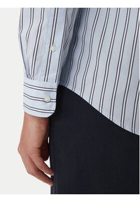 TOMMY HILFIGER - Tommy Hilfiger Koszula MW0MW42441 Błękitny Regular Fit. Kolor: niebieski. Materiał: bawełna #4