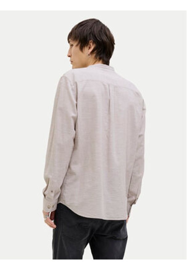 Jack & Jones Koszula Summer 12269319 Beżowy Comfort Fit. Kolor: beżowy. Materiał: bawełna