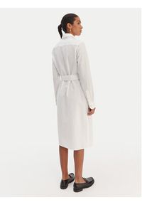 Polo Ralph Lauren Sukienka koszulowa 211B18781001 Biały Regular Fit. Typ kołnierza: polo. Kolor: biały. Materiał: bawełna. Typ sukienki: koszulowe #4