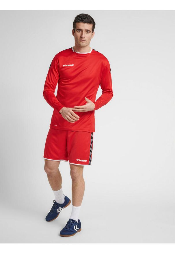 Jersey Hummel manches longues hmlAUTHENTIC Poly. Kolor: czerwony, wielokolorowy, różowy. Materiał: jersey. Długość rękawa: długi rękaw. Długość: długie