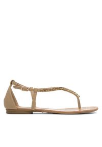 DeeZee Sandały KL-F103-58 Beżowy. Kolor: beżowy. Materiał: skóra #1