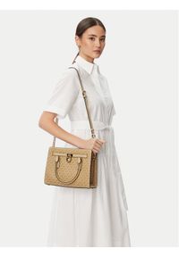 MICHAEL Michael Kors Torebka Hamilton Moderne 30T6GNXS1V Kremowy. Kolor: kremowy. Materiał: skórzane #1