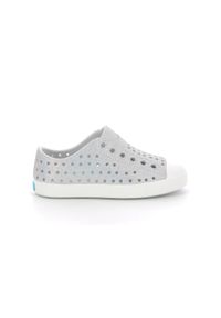 Native Shoes - Buty miejskie dziecięce NATIVE JEFFERSON BLING YOUTH. Kolor: szary. Sport: turystyka piesza