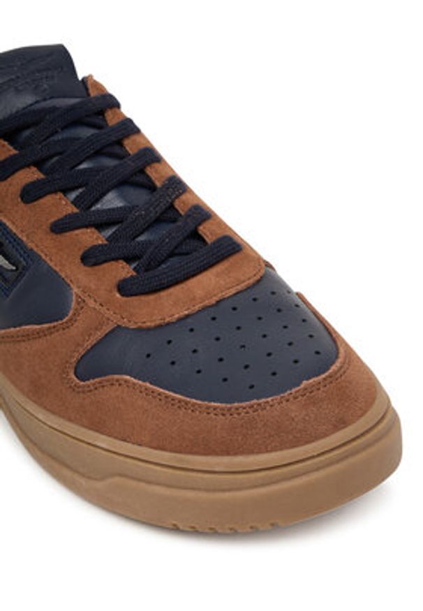 Aeronautica Militare Sneakersy 252SC0235UPL00244 Granatowy. Kolor: niebieski. Materiał: skóra