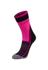 ZEAGLE - Skarpetki Sportowe Klimatex Korbin Damskie Czarna-Fuksja 42-44. Kolor: czarny. Materiał: poliester, poliamid, bawełna, elastan. Sport: fitness #1
