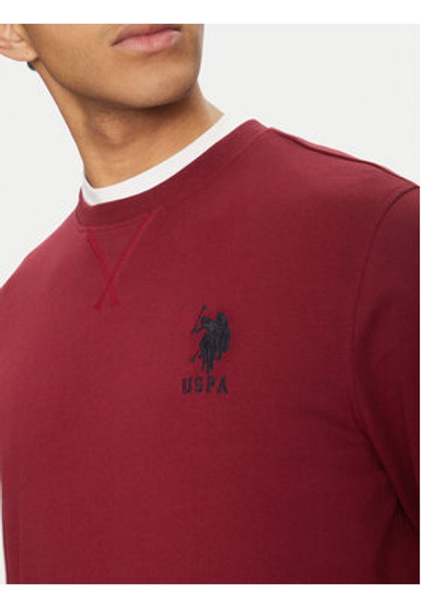 U.S. Polo Assn. Bluza MUP2256 Czerwony Regular Fit. Typ kołnierza: polo. Kolor: czerwony. Materiał: bawełna
