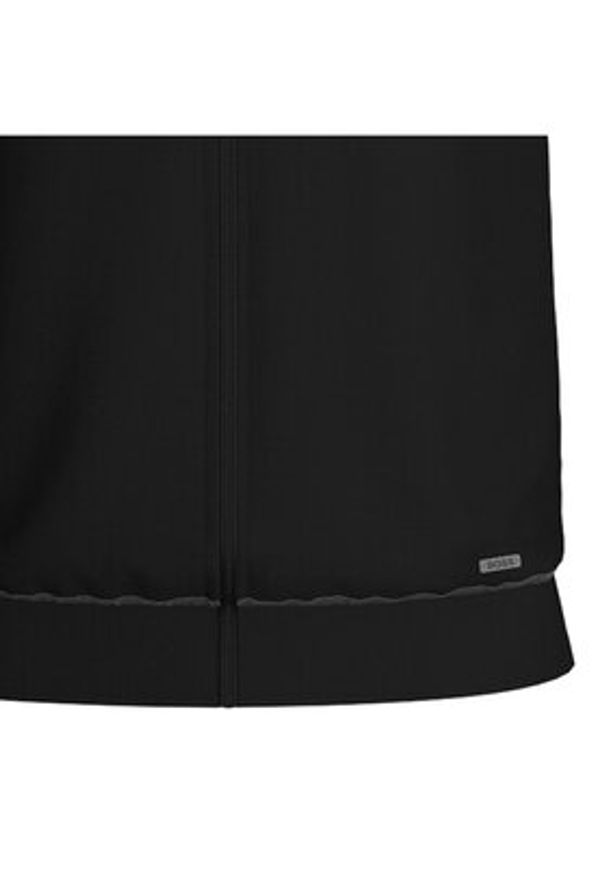 BOSS Kardigan 30912 Czarny Casual Fit. Okazja: na co dzień. Kolor: czarny. Materiał: bawełna. Styl: casual